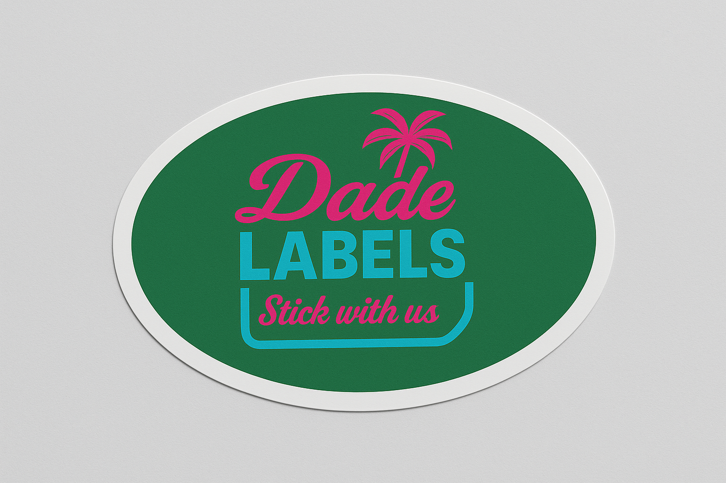 Oval Stickers