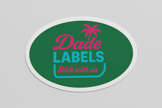 Oval Stickers