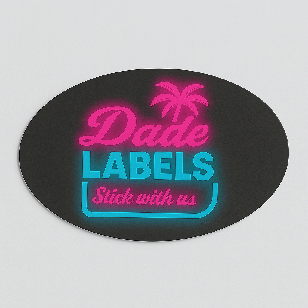 Oval Stickers
